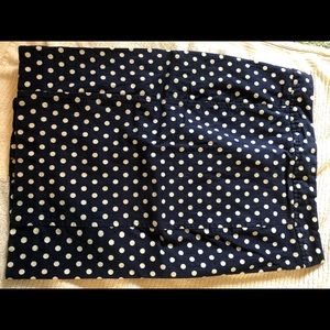 Pixley navy pencil skirt